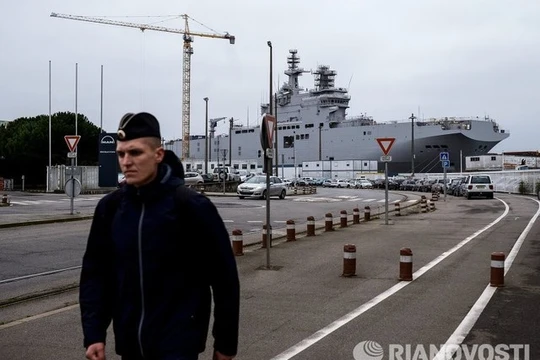 Hải quân Nga rời khỏi "Mistral"