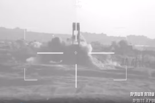 Xe tăng Merkava Mk 4 trang bị trí tuệ nhân tạo. Ảnh minh họa video