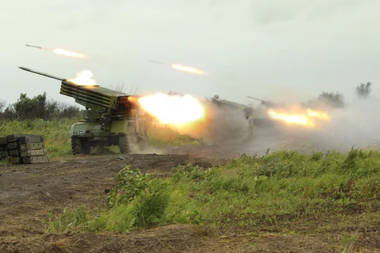 Tổ hợp pháo phản lực "Tornado -G"