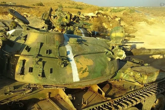 Lực lượng Hải quân đánh bộ Syria trên chiến trường miền núi đông bắc Latakia