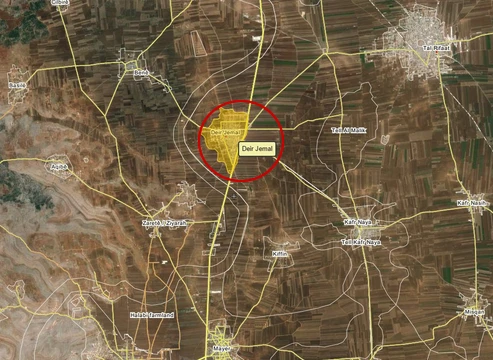 Làng Deir Jamal thuộc vùng nông thôn Bắc Aleppo