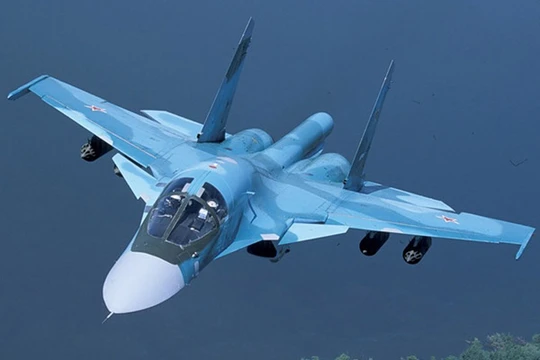 Tiêm kích mang bom Su-34 Fullback