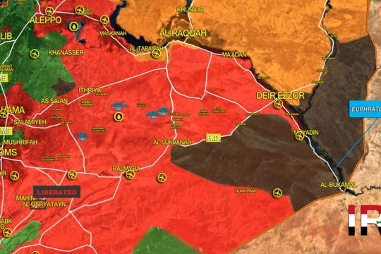 Thành phố cổ Kito giáo Quraytayn đã hoàn toàn giải phóng - bản đồ South Front