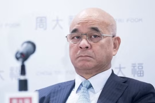 Henry Cheng -Chủ tịch Tập đoàn Chow Tai Fook-Ảnh Bloomberg