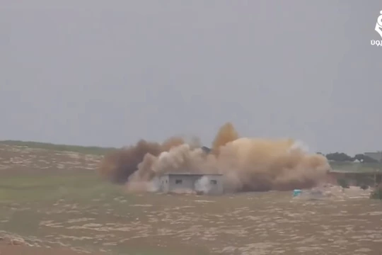 Không quân Nga không kích lực lượng Hồi giáo cực đoan ở Idlib, Hama, Lattakia, Aleppo. Ảnh video STEP NEWS