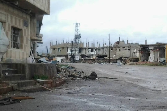 Quân đội Syria tấn công thành phố Nawa tỉnh Dara'a