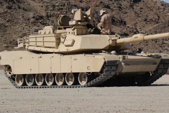 Xe tăng chủ lực Abrams Mỹ sẽ được nâng cấp lên phiên bản M1A2D (SEPv4). Ảnh Defance - Blog