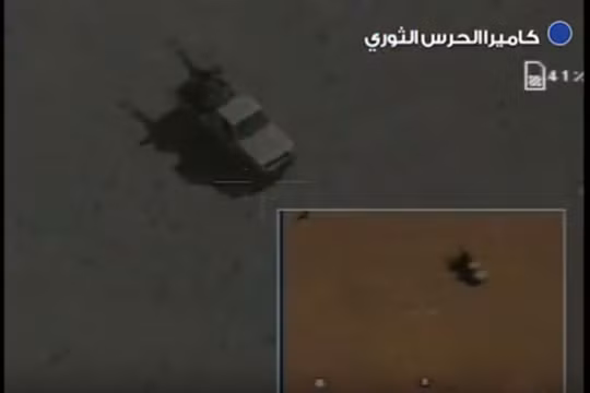 Các mục tiêu bị drones Iran tiêu diệt trên sa mạc Syria - ảnh video