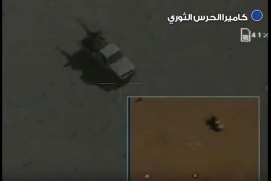 Các mục tiêu bị drones Iran tiêu diệt trên sa mạc Syria - ảnh video