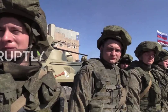 Binh sĩ công binh Nga hoàn thành nhiệm vụ ở Aleppo