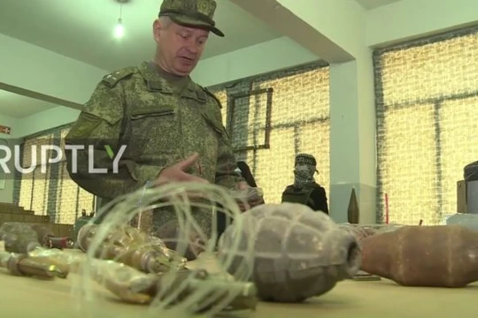 Khai trương trung tâm rà phá bom mìn ở Aleppo