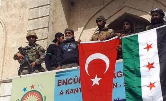 Lực lượng liên minh quân sự Thổ Nhĩ Kỳ, Quân đội Syria tự do (FSA) ở Afrin.