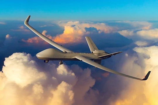 Máy bay không người lái MQ-9B SkyGuardian (RPA) trong chuyến bay thử nghiệm 42 giờ - ảnh defece aerospace