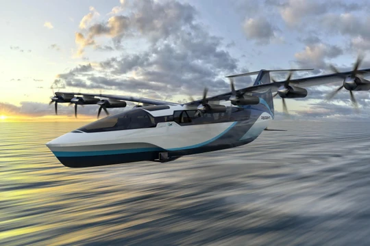 Máy bay lượt biển vận tải hành khách thương mại vào năm 2025. Ảnh REGENT