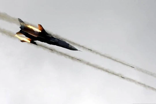 Không quân Syria không kích (ảnh minh họa)