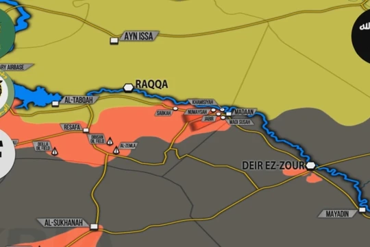 Tổng quan tình hình chiến trường Syria theo South Front tính đến ngày 09.08.2017