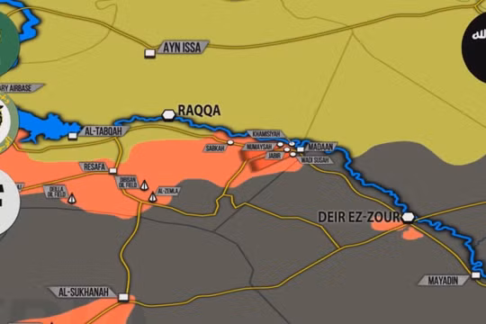 Tổng quan tình hình chiến trường Syria theo South Front tính đến ngày 09.08.2017