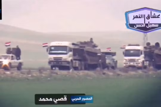 Lực lượng Tiger cơ động hành quân về Damascus - ảnh minh họa video