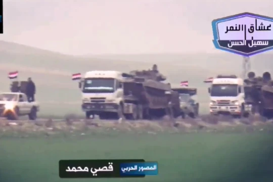 Lực lượng Tiger cơ động hành quân về Damascus - ảnh minh họa video