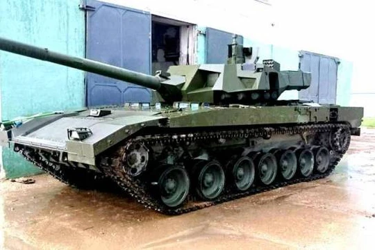 Xe tăng T-14. Armata. ảnh minh họa Uralvagonzavod