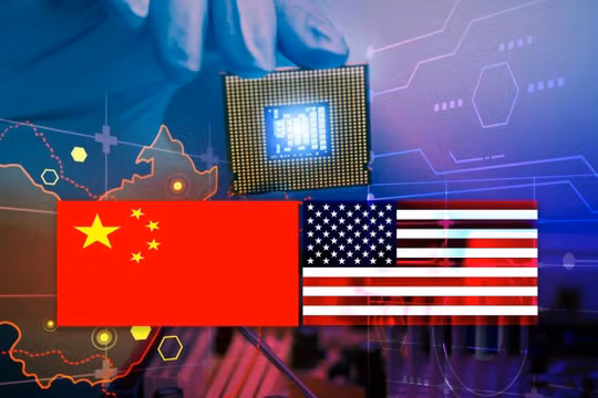 Các cơ sở bán dẫn Trung Quốc rơi vào tình trạng nguy hiểm khi có các lệnh trừng phạt khắc nghiệt hơn. Ảnh SCMP