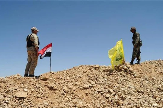 Quân đội Syria và lực lượng đồng minh Hezbollad trên chiến trường phía đông Damascus