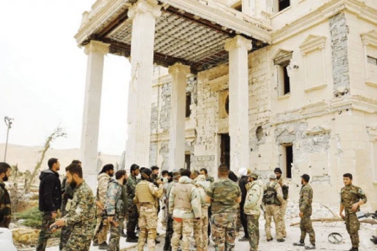 Chùm video chiến dịch giải phóng thành phố Palmyra