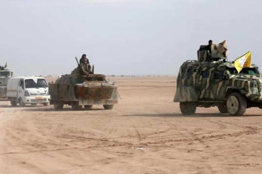 Lực lượng dân chủ Syria (FSA) trên vùng nông thôn Raqqa