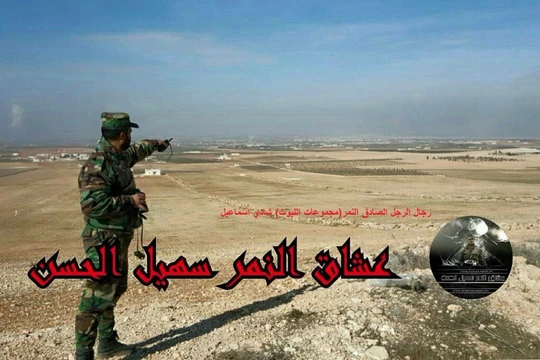Thiếu tướng Suheil al-Hassan, tư lệnh trưởng sư đoàn Tiger trên chiến trường Aleppo