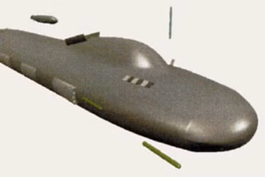  Thiết kế hoàn toàn mới của tàu ngầm Sub 2000. Ảnh Popular Mechanics