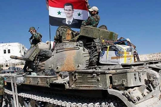 Quân đội Syria bẻ gãy hoàn toàn cuộc tấn công của IS vào sân bay T-4