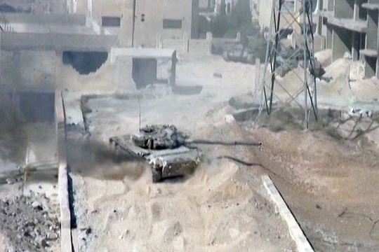 Chùm ảnh: Cuộc chiến ác liệt ở Syria ngày 25.10