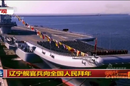 Trung Quốc rất tự hào về tàu sân bay Liêu Ninh