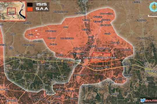 Lực lượng đặc nhiệm Tigers đánh chiếm làng Asiin Đông Aleppo