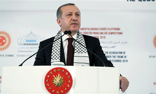 Tổng thống Erdogan phát biểu trong Hội nghị