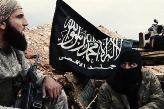 Một thủ lĩnh chiến trường của lực lượng Jund Al-Aqsa (Al-Qaeda Syria)