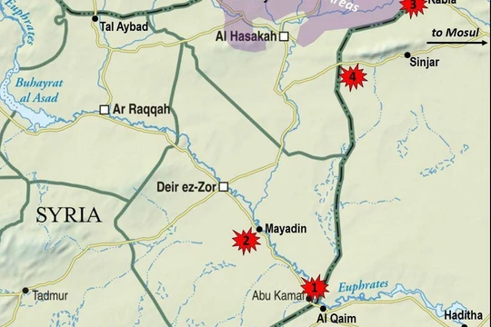 Những điểm nóng tiềm ẩn của cuộc chiến tranh ủy nhiệm trên chiến trường Syria