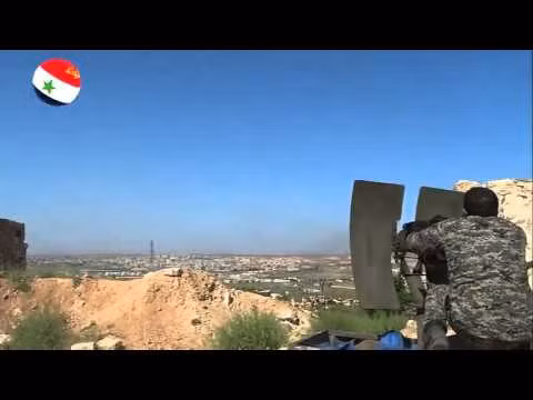 Lực lượng quân tình nguyện Palestine chiến đấu ở Aleppo