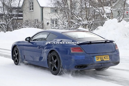 Bentley Continental GT 2018 lộ diện trên đường thử nghiệm