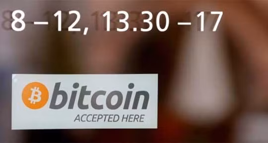 Một điểm chấp nhận giao dịch bitcoin ở Thuỵ Sĩ 