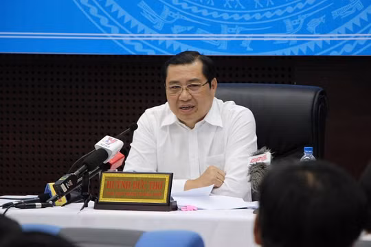 Chủ tịch Đà Nẵng Huỳnh Đức Thơ. Ảnh. Cao Thái