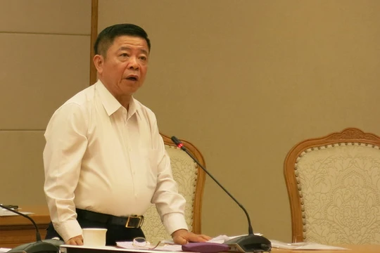 Ông Võ Kim Cự phát biểu tại tại hội nghị.