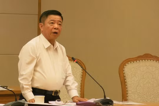 Ông Võ Kim Cự phát biểu tại tại hội nghị.