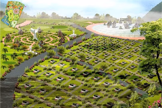 Phối cảnh Khu công viên nghĩa trang