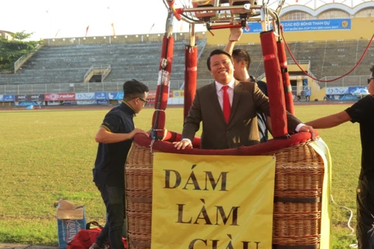 Tác giả cuốn sách "Dám làm giàu". Nguồn: Internet