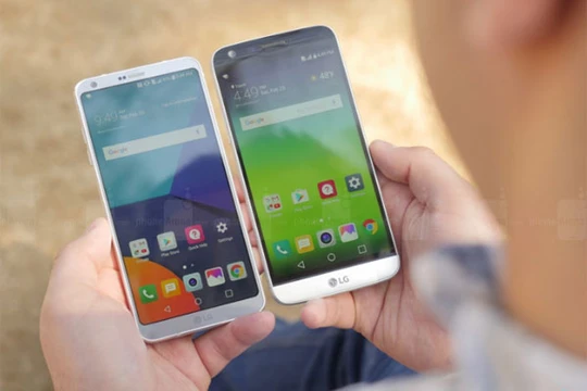 Các mẫu smartpphone chủ lực vừa được giới thiệu đều có tỷ lệ màn hình cao hơn