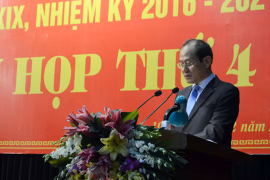 Ông Lưu Tiến Long, Thành ủy viên, Bí thư huyện ủy Mê Linh