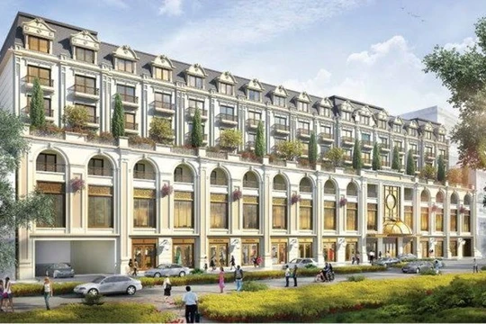 Phối cảnh của dự án