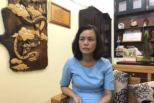 Phó chủ tịch UBND phường Văn Miếu Nguyễn Thị Thúy Hà.