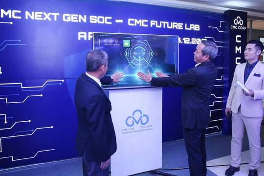 CMC NextGen SOC là sự kết hợp giữa 3 yếu tố: Con người, Công nghệ tương lai và Quy trình. Ảnh: Trang Minh